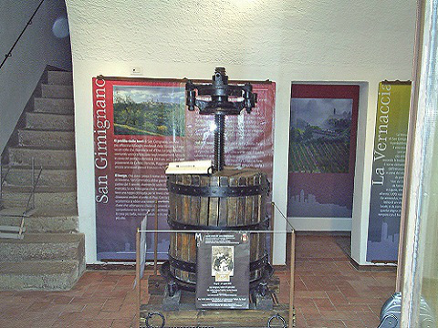 museo del vino san gimignano