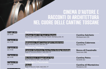 “IN WINE THE TRUTH”: CINEMA D’AUTORE, RACCONTI DI ARCHITETTURA E VINO